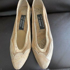 Vintage Stuart Weitzman Mr. Seymour Natural cork